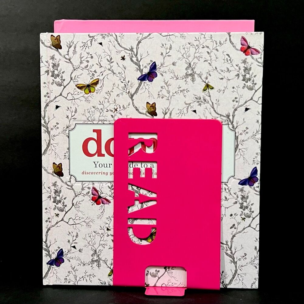 Metal READ Bookends Set of 2 Hot Pink Retro Cutout Design NWT - Picture 10 of 15